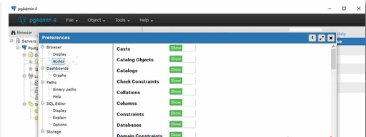 pgAdmin for PostgreSQL