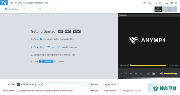 4Videosoft MXF Converter