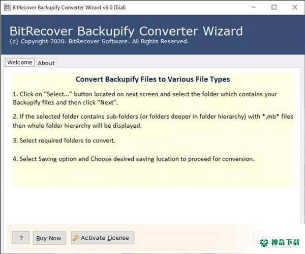 BitRecover Backupify Converter Wizard