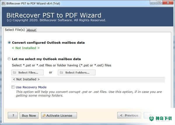 BitRecover PST to PDF Wizard官方版下载