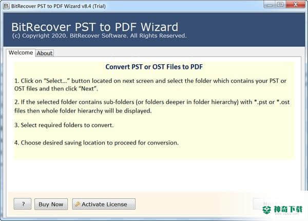 BitRecover PST to PDF Wizard