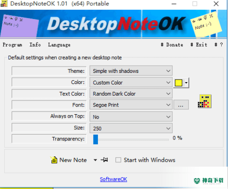 DesktopNoteOK