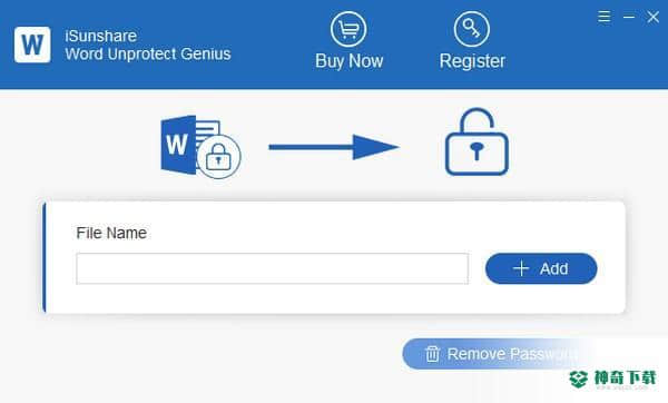 iSunshare Word Unprotect Genius