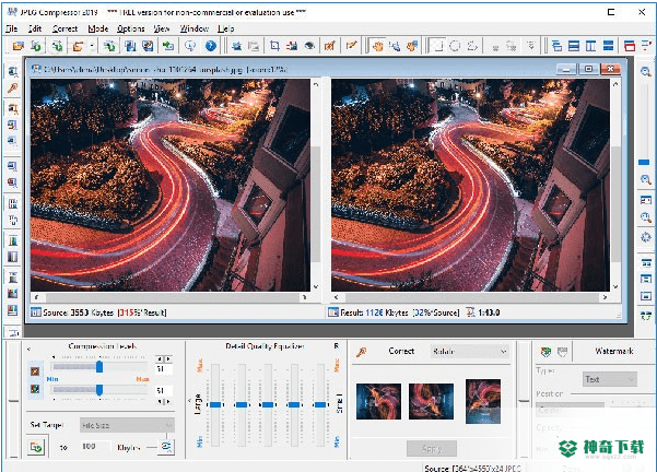Advanced JPEG Compressor