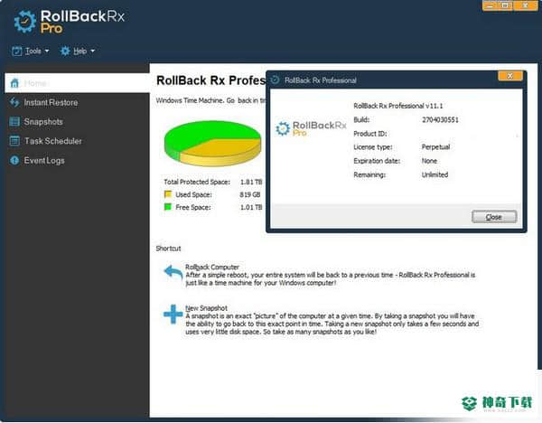 Rollback Rx Pro
