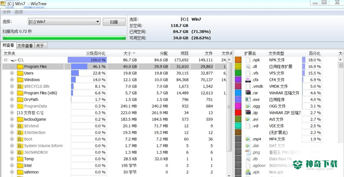 WizTree清爽