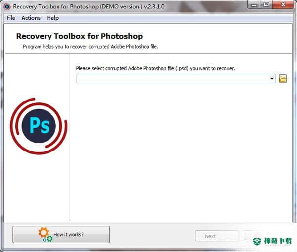 Recovery Toolbox for Photoshop