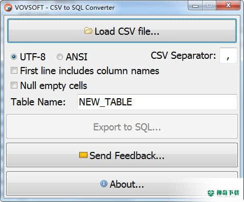 CSV to SQL Converter
