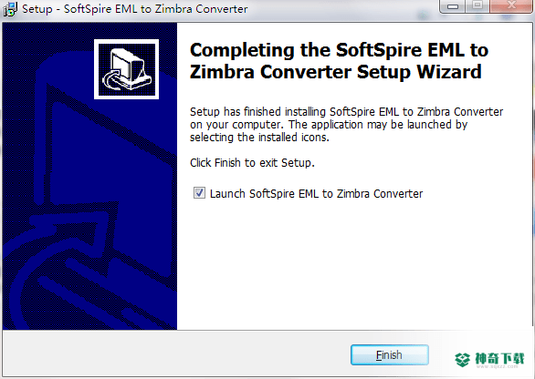 SoftSpire EML to Zimbra Converter最新版下载