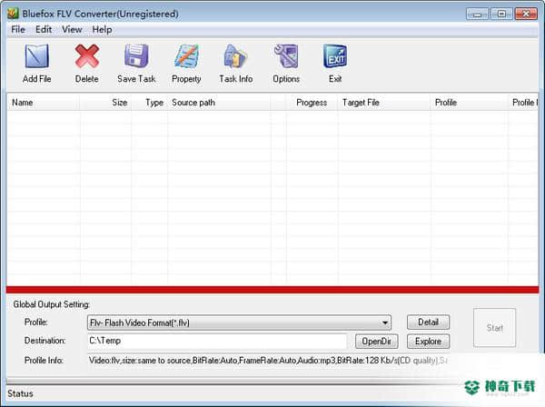 Bluefox FLV Converter