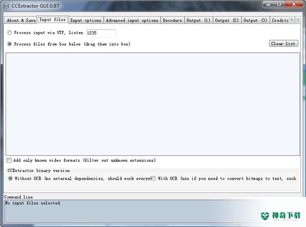 CCExtractor GUI