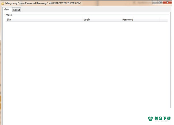 Manyprog Opera Password Recovery