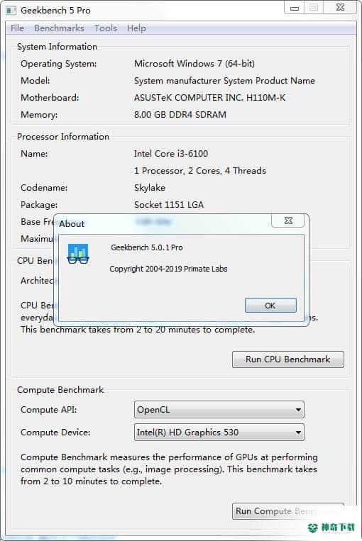 Geekbench 5 pro