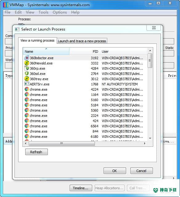 VMMap