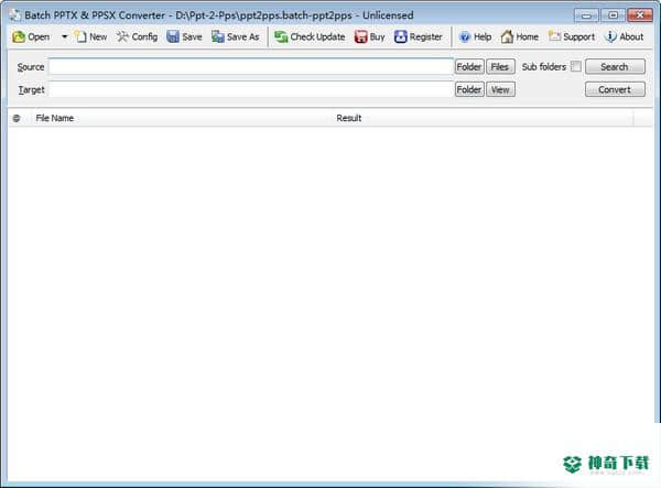 Batch PPTX and PPSX Converter