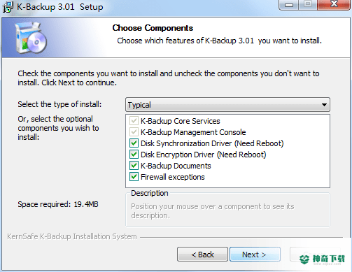 K-Backup