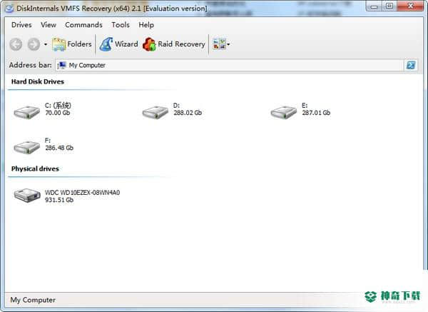 DiskInternals VMFS Recovery