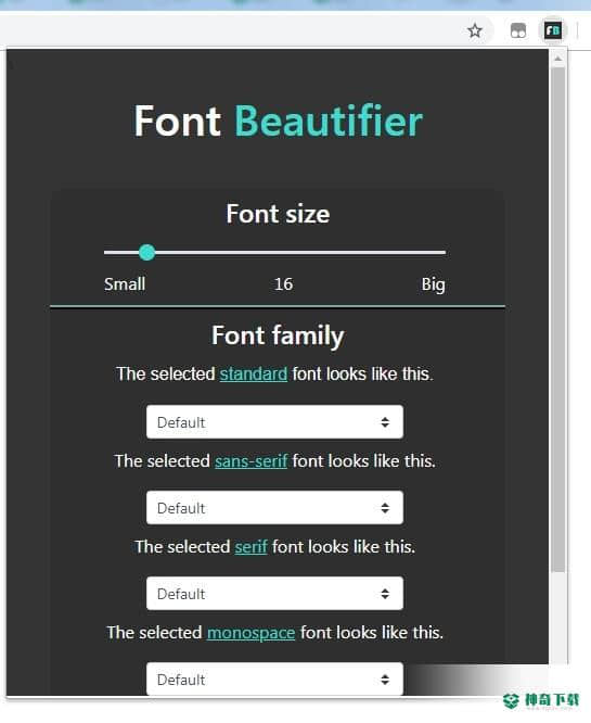 font beautifier