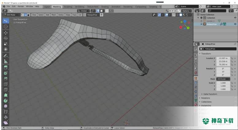 RetopoFlow免费版最新下载(Blender自动拓扑插件)