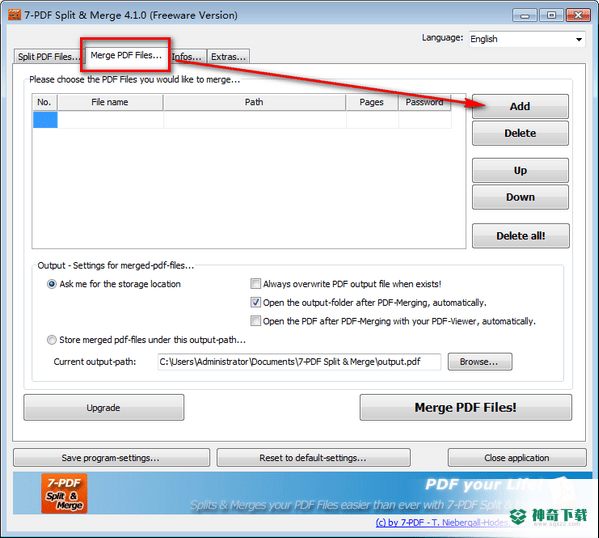 7-PDF Split & Merge