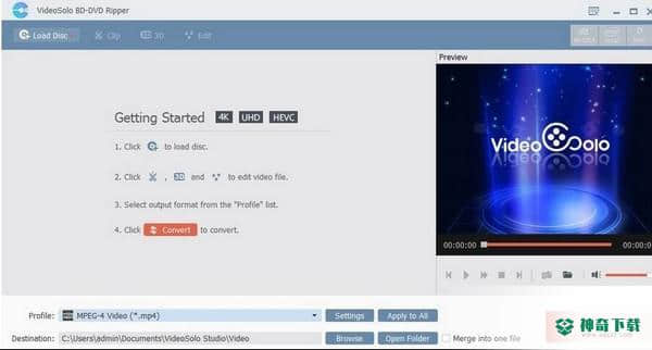 VideoSolo BD-DVD Ripper