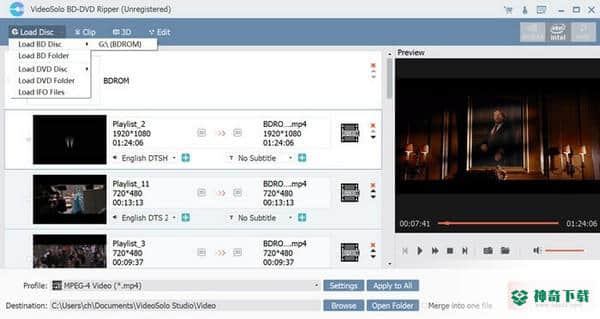 VideoSolo BD-DVD Ripper下载