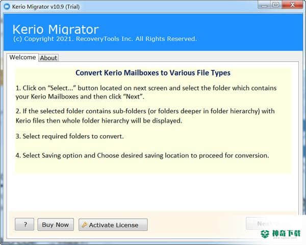 Kerio Migrator