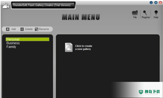 ThunderSoft Flash Gallery Creator