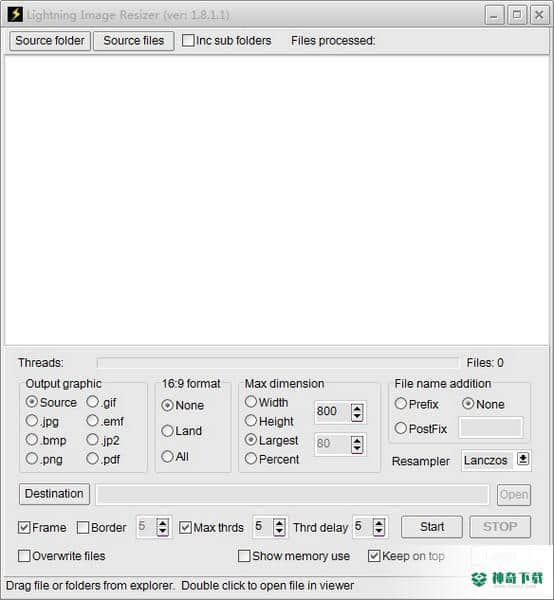 Lightning Image Resizer