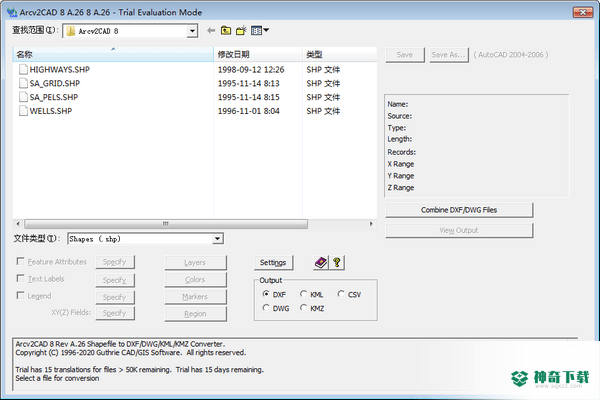 Arcv2CAD 8