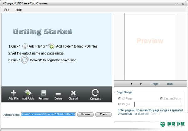 4Easysoft PDF to ePub Creator