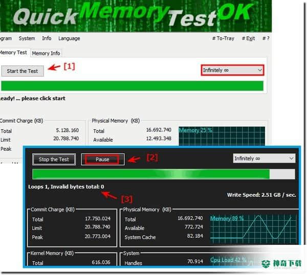 QuickMemoryTestOK