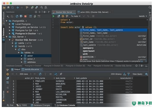 JetBrains DataGrip