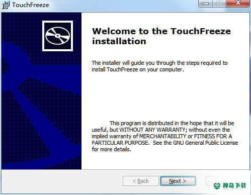 TouchFreeze