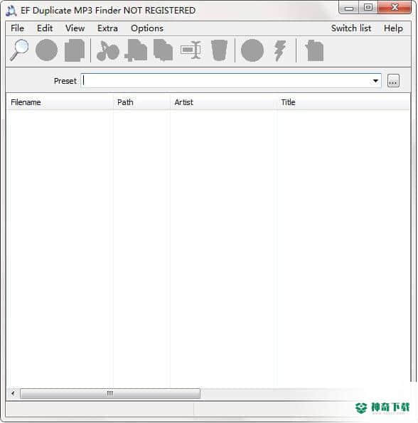 EF Duplicate MP3 Finder
