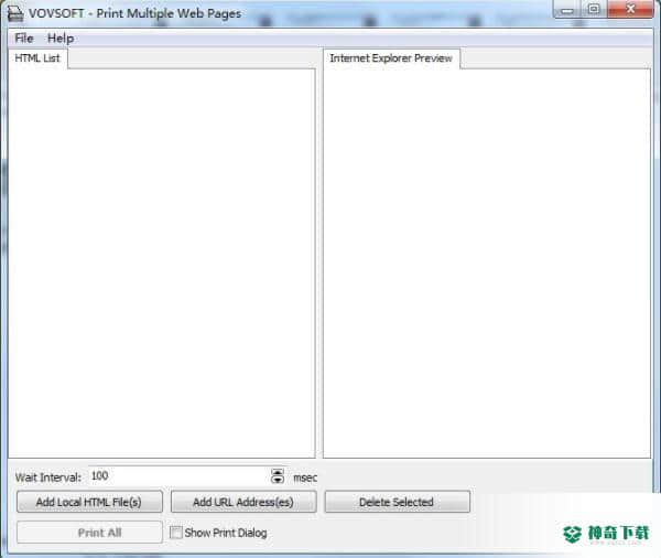 Print Multiple Web Pages