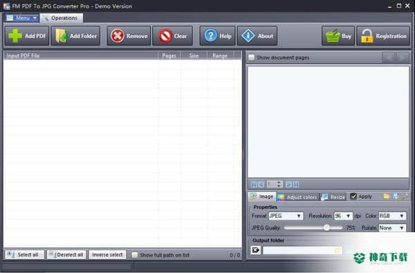 FM PDF To JPG Converter Pro