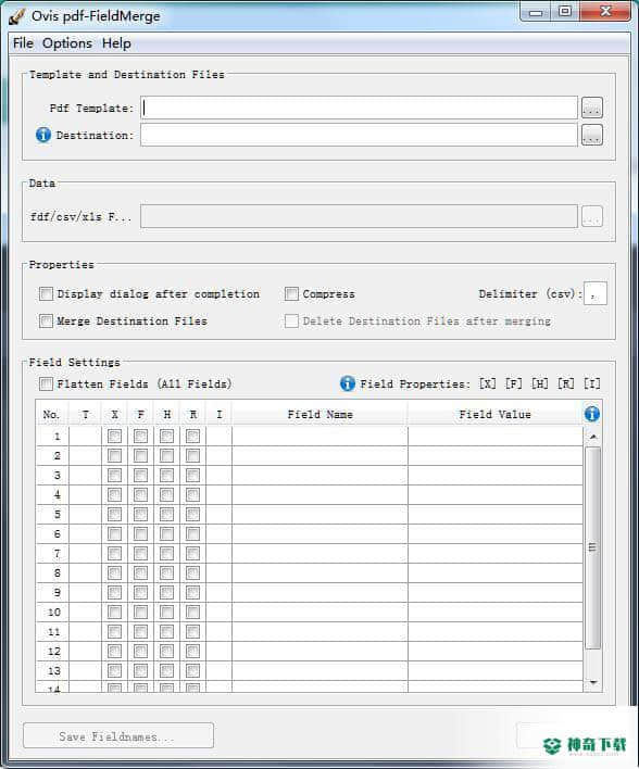 pdf FieldMerge