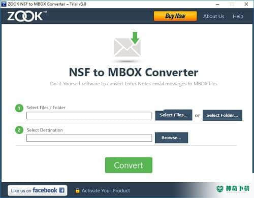 ZOOK NSF to MBOX Converter