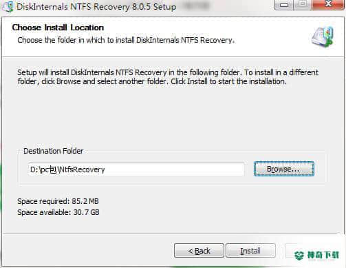 DiskInternals NTFS Recovery最新版最新下载