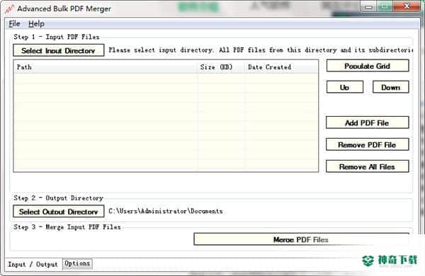 Advanced Bulk PDF Merger