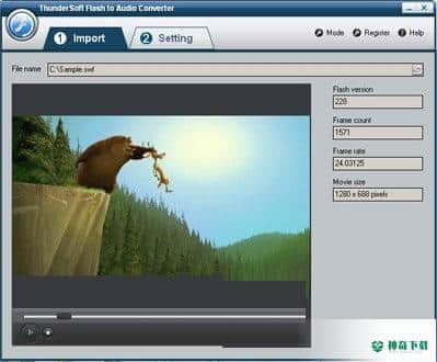 ThunderSoft Flash to Audio Converter官方版下载