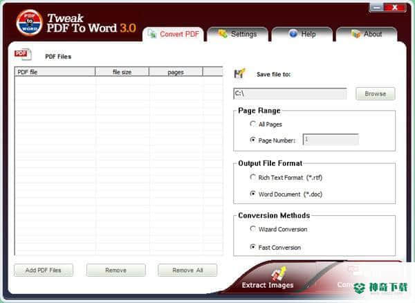Tweak PDF To Word