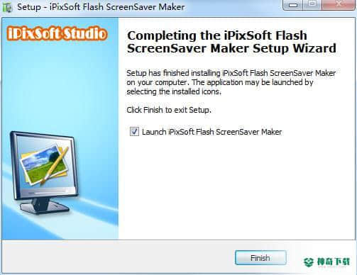 iPixSoft flash ScreenSaver Maker最新版本下载
