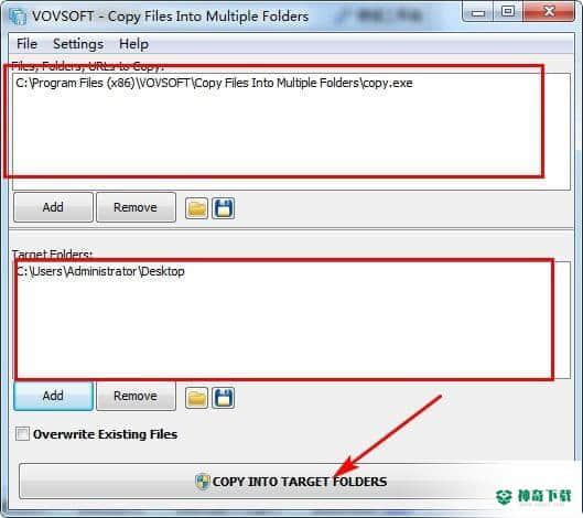 Copy Files Into Multiple Folders