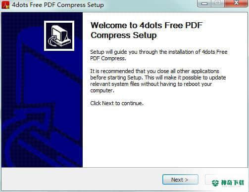 4dots Free PDF Compress官方版下载