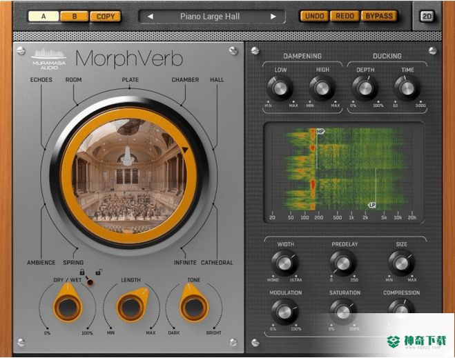 未来感混响器插件Muramasa Audio MorphVerb