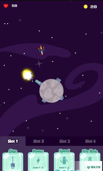 星球战斗旋转太空免费下载