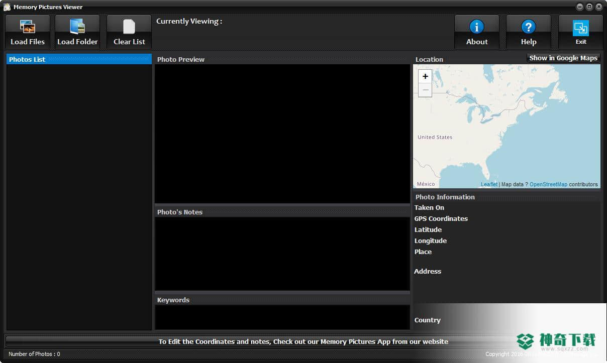 Memory Pictures Viewer
