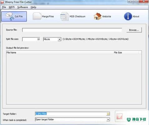 Weeny Free File Cutter